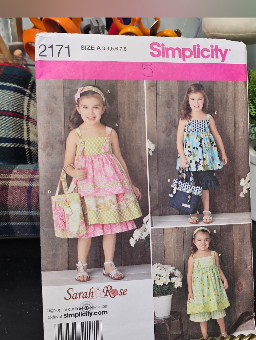 Simplicity Sewing Pattern 2171